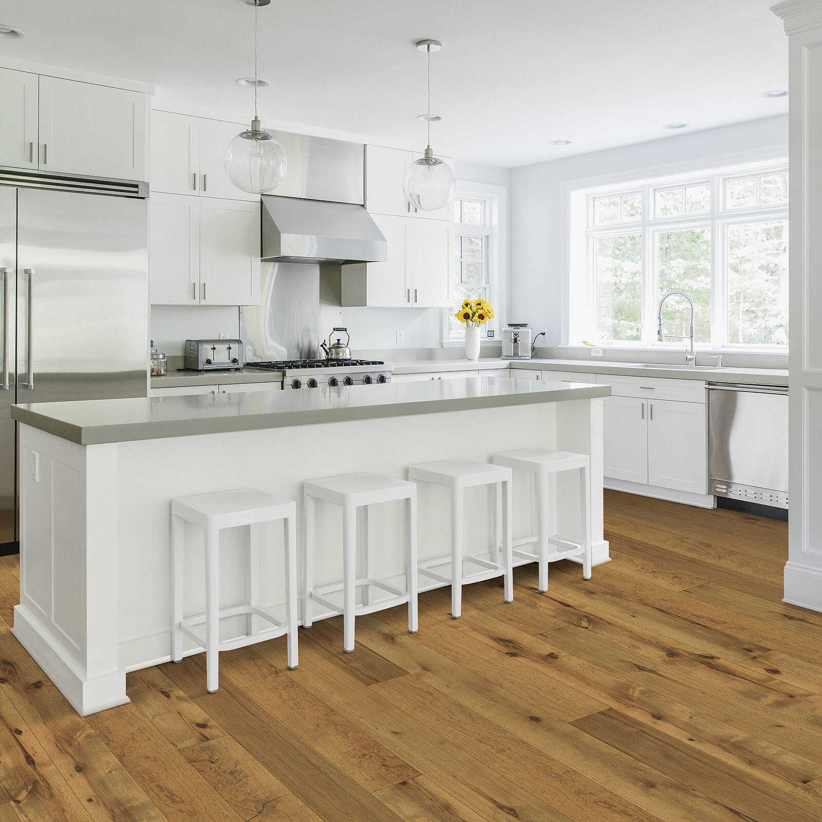 Hardwood Kitchen | Hopkins Floor Co