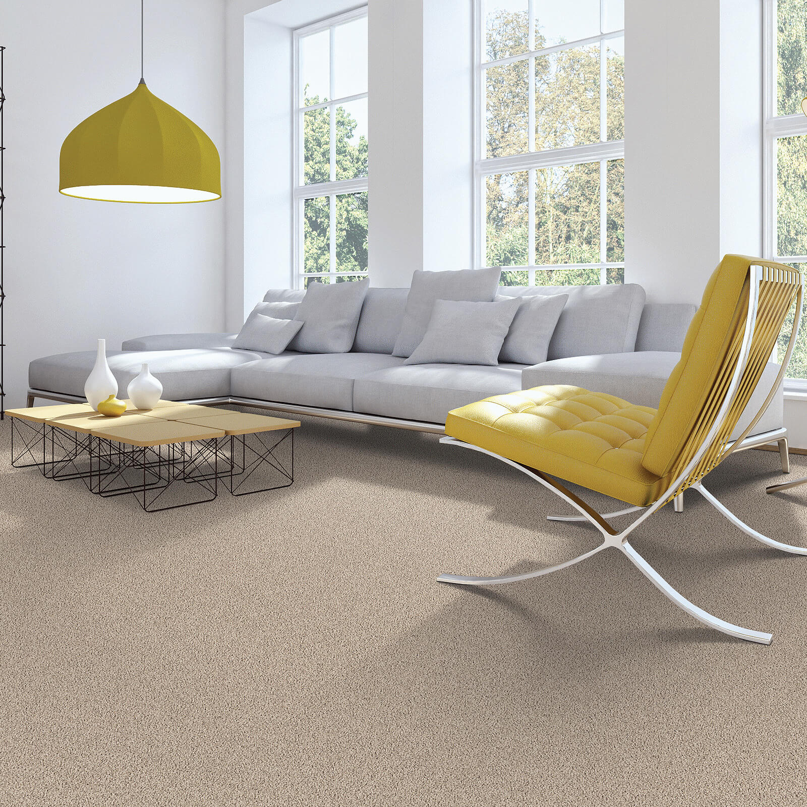 Living Room Soft Carpet | Hopkins Floor Co